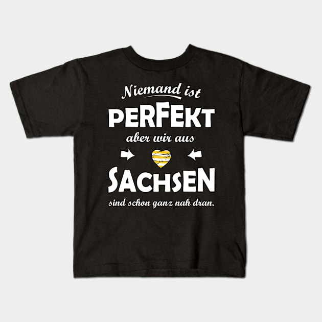 Sachsen Kids T-Shirt by Karpatenwilli